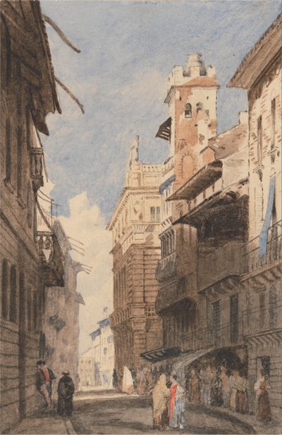 View of Verona by Unbekannt Unbekannt